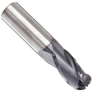 Melin Tool CCRFP M Cobalt Steel Square Nose End Mill, TiCN Monolayer Finish, 30 Deg Helix, 5 Flutes, 4.2500" Overall Length, 1" Cutting Diameter, 0.75" Shank Diameter: Industrial & Scientific