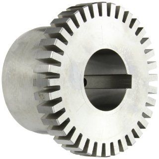 Lovejoy 05502 Size 1080 Grid Coupling Hub, Inch, 2.25" Bore, 7.13" Overall Coupling Length, 18150 in lbs Max Torque, 0.5" x 0.25" Keyway: Industrial & Scientific