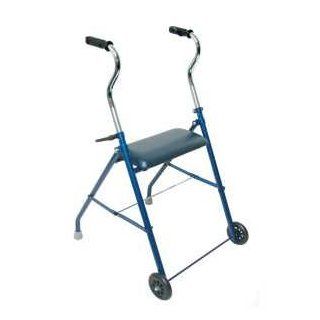 Steel Walker With Wheels And Seat Overall Width 26": Health & Personal Care