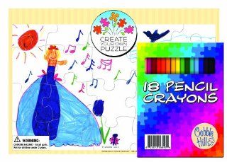 Create Your Own Puzzle Create Your Own Puzzle (2 pack and crayons)58843 Toys & Games