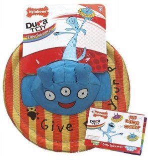 3 PACK DURA TOY ZANY SPINNERZ, Color: BLUE (Catalog Category: Dog:TOYS) : Pet Chew Toys : Pet Supplies