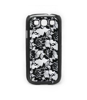 Roses Lace Loose Pattern Samsung Galaxy S3 I9300 Case: Cell Phones & Accessories