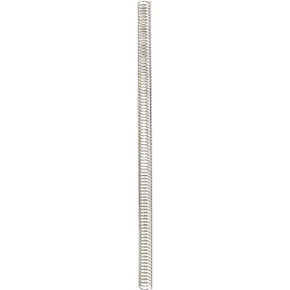 Continuous Length Compression Spring, Hard Drawn Steel, Inch, 0.5" OD, 10" Overall Length, 0.035 Wire Diameter, 0.25lbs/in Spring Rate (Pack of 12)