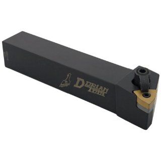 Dorian Tool STNC Square Shank Screw Lock Turning Holder, Right Hand Cut, 1/2" Shank Width, 1/2" Shank Height, 3 1/2" Overall Length