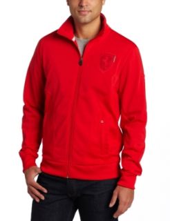 PUMA Apparel Men's Ferrari Track Jacket, Rosso Corsa, XX Large: Clothing