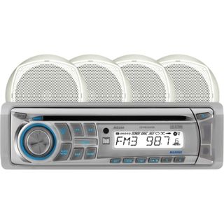 Dual MCP204 Marine CD/MP3 Player   100 W RMS   iPod/iPhone Compatible Dual Car Stereos