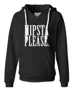 Womens Hipsta Please Hipster Please Deluxe Soft Fashion Hooded Sweatshirt Hoodie: Clothing