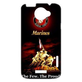 US Marine Corps USMC HTC ONE X X+ Cover Case U.S. Marines Army Proud: Cell Phones & Accessories