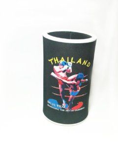 Thai Beer Bottle Cover Size Dia 2.5x5 Inches , Muay Thai  Boxing ,Proud of Siam: Kitchen & Dining
