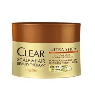 CLEAR SCALP & HAIR BEAUTY THERAPY Ultra Shea Intense Scalp Nourishing Balm, 6.7 Fluid Ounce : Hair And Scalp Treatments : Beauty