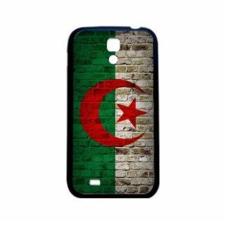 Algeria Brick Wall Flag Samsung Galaxy S4 Black Silcone Case   Provides Great Protection Cell Phones & Accessories