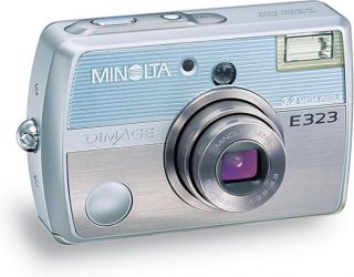 Minolta DiMAGE E323 Compact 3.2MP Digital Camera Minolta Kids' Cameras