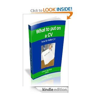 What to put on A CV, How to make CV eBook: joseph Ogunlade: Kindle Store