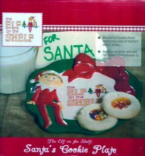 The Elf on the Shelf, Santa's Cookie Plate: Kitchen & Dining