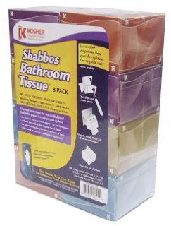 Shabbos Bathroom Tissue (Package of 8 Boxes) with the Innovative Dispenser Box that Quickly Replaces the Regular roll! : Other Products : Everything Else