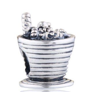 Soufeel Summer Juice Cup 925 Sterling Silver European Charms Fit Pandora Bracelets: Bead Charms: Jewelry