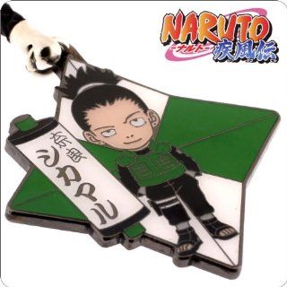 NARUTO Metal Ninja Star Netsuke Cell Phone Charm (Shikamaru): Toys & Games