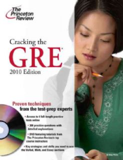 Cracking the Gre, 2010 (PACKAGE) GRE