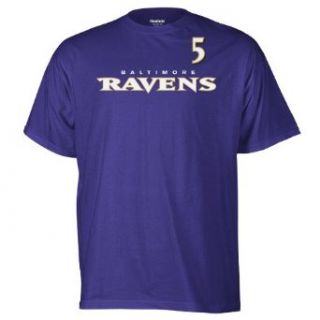 NFL Men's Baltimore Ravens Joe Flacco Game Gear Player Tee (Ravens Purple, Small) : Sports Fan T Shirts : Clothing