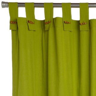 Coyuchi Seersucker Shower Curtain, Green Tea   Organic