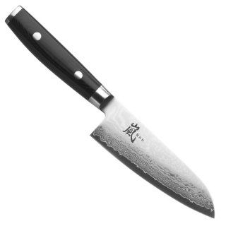 Yaxell Ran 5 inch Santoku Knife, 1 Count: Chefs Knives: Kitchen & Dining