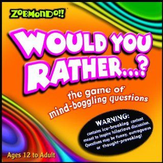 Zobmondo!! Would You Rather? Boardgame   Classic Version: Toys & Games