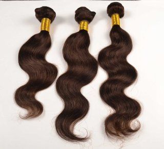 Virgin Brazilian Hair Extensions hair Wefts or Weave Body Wave #1b 100% Real Human Hair (Set of 3 Bundles, 14'', 16'', 18'', 300g)) : Beauty