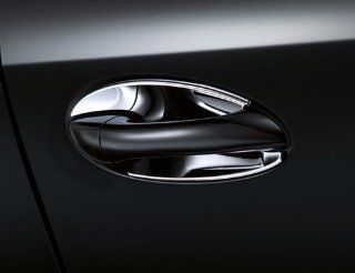 Mercedes Benz Genuine OEM Chrome Door Handle Recess Covers 2010 to 2014 E Class Sedan Automotive