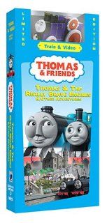 Thomas & Friends Thomas & Really Brave Engine W/Train [VHS] Movies & TV
