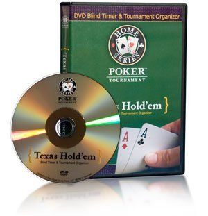 DVD Blind Timer & Poker Tournament Table Clock Organizer: Sports & Outdoors
