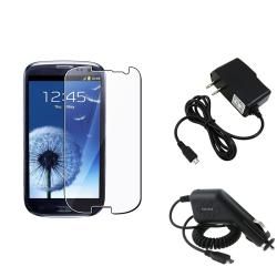 Screen Protector/ Chargers for Samsung Galaxy S III i9300 BasAcc Cases & Holders