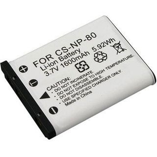 Li lon Battery for Casio NP 80 Eforcity Camera Batteries & Chargers