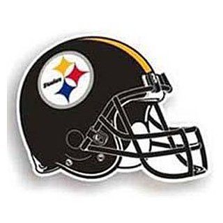 Pittsburgh Steelers 8" Car Magnet   Team Helmet Logo : Sports Related Magnets : Sports & Outdoors