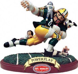 Green Bay Packers Powerplay NCAA Rivalry Figurine NFL Football Fan Shop Sports Team Merchandise : Sports Related Merchandise : Sports & Outdoors