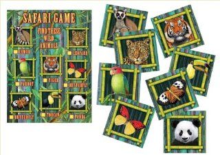 Wild Animals Game Book Animal Safari 8pc: Kitchen Products: Kitchen & Dining