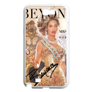 Custom Beyonce Back Cover Case for Samsung Galaxy Note 2 N7100 N416 Cell Phones & Accessories