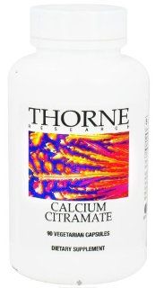 Thorne Research Calcium Citramate 90 caps Health & Personal Care