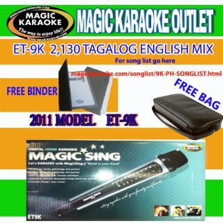 Entertech Magic Sing Karaoke Mic Pinoy Version Et9k Comes with a 1 Year U.s. Manufacturer Warranty. The Et9k Is a Multiplex Microphone with Improved Sound Quality. It Comes with 2,130 Mix Tagalog/English All time Favorites and Recent OPM and Pop Hits That 