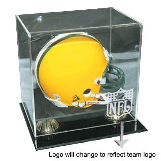 Green Bay Packers Nfl Coachs Choice" Mini Football Helmet Display Case" : Sports Related Display Cases : Sports & Outdoors