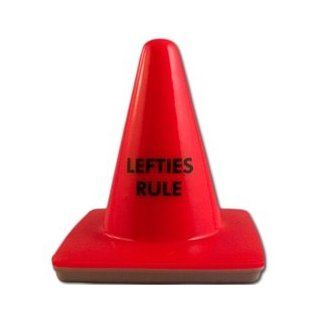 "Lefties Rule" Saying 4" Novelty Traffic Cone: Everything Else