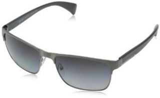 Prada 51OS gaq1a1 Black 51OS L Metal Rectangle Sunglasses Lens Category 3: Prada: Shoes