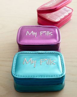 My Pills Pill Case   Purple