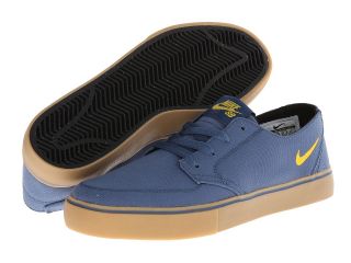 Nike SB Braata LR Canvas Mens Skate Shoes (Blue)