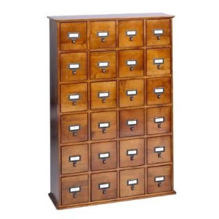 Media Storage Cabinet: Library Style Storage   Brown (Walnut)
