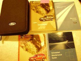 2002 Ford Explorer Owner's Manual [Paperback] by Ford Motor Co. : Everything Else