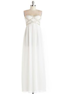 Own the Spotlight Dress in White  Mod Retro Vintage Dresses