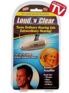 Loud 'n Clear Personal Sound Amplifier :: AS Seen On TV!: Health & Personal Care