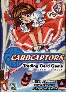 Cardcaptors Trading Card Game   Starter Deck (2 Player Deck   60 cards) (First Edition)   As Seen on Kids WB!: Toys & Games