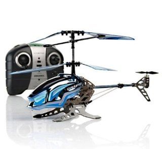 Remote Control RC Radio Control Gyropter Helicopter with LED Lights (Colors Blue and Silver sent at random): Toys & Games
