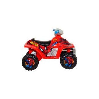 Spider Man RIDE ON QUAD MOTORCYCLE 6 Volt Battery Powered Ride ON   ASSORTED COLORS AND DESIGNS SENT AT RANDOM (AGES 18 MONTHS TO 36 MONTHS): Everything Else